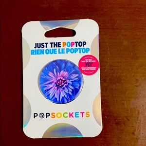 Pop socket pop top